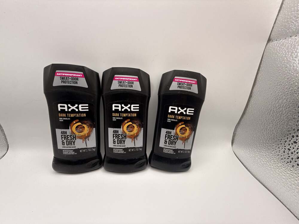 3 Pack Axe Dark Temptation Antiperspirant Deodorant 2.7oz
